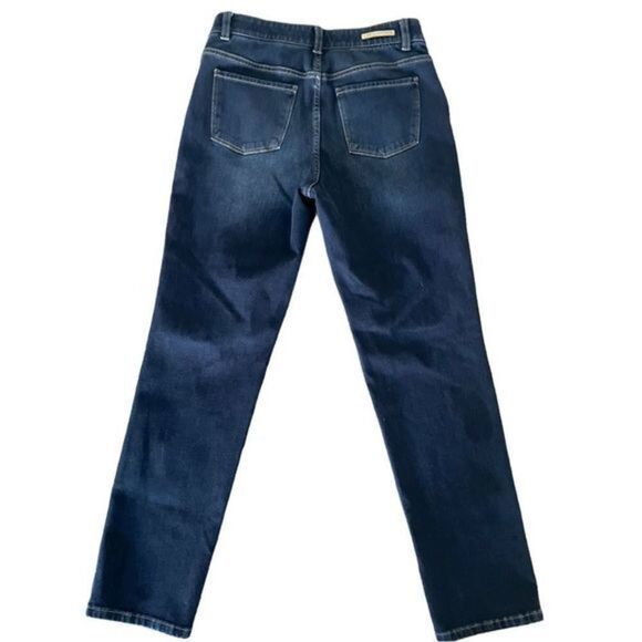 SOFT Surroundings The Ultimate Denim Relaxed Straight Jeans Nightfall Wash 5 - Picture 3 of 9